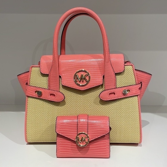 2pc 💕 Michael Kors set matching bag satchel wallet - Picture 1 of 12